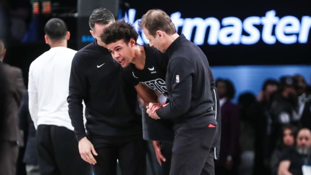 Brooklyn Nets forward Cameron Johnson